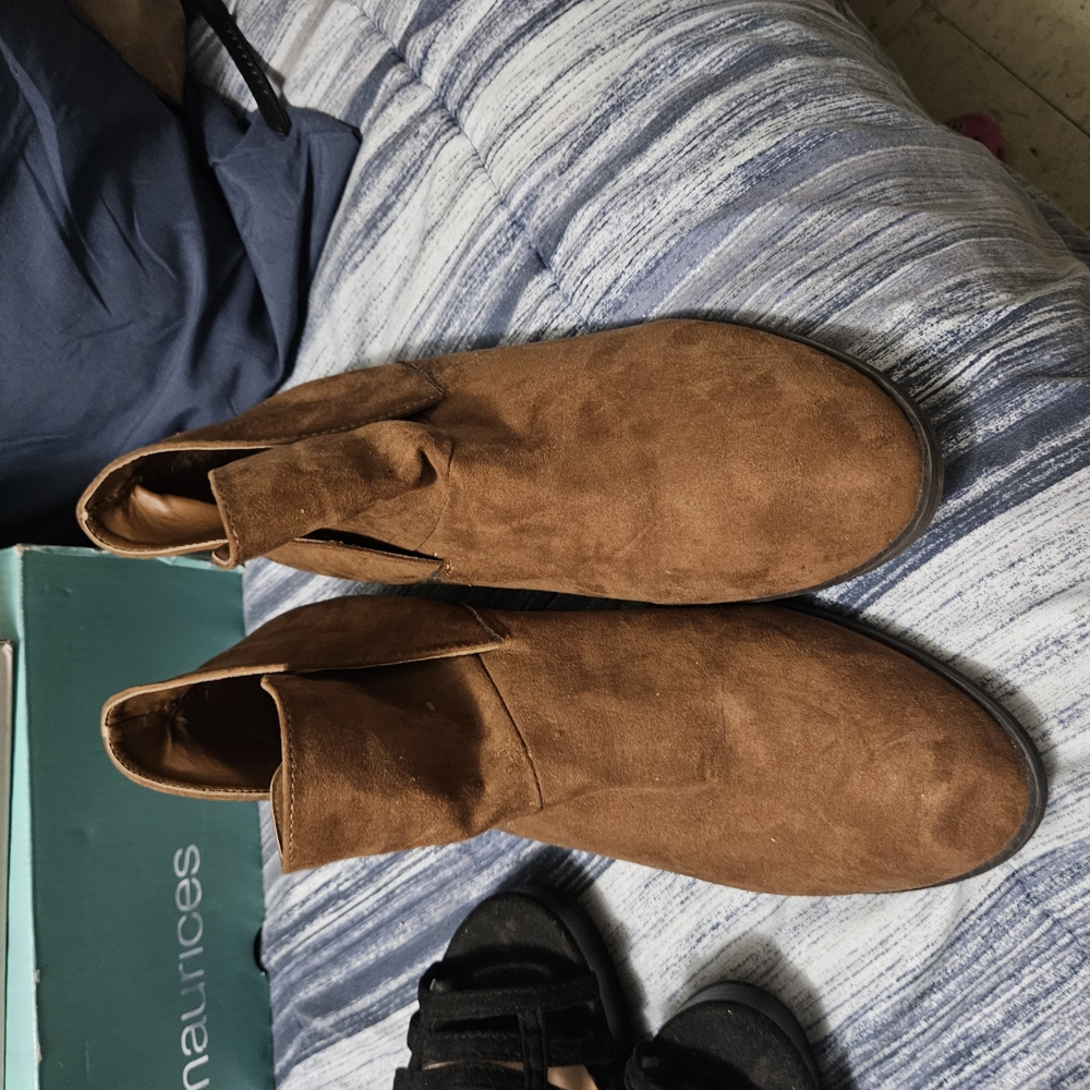 Men's Brown Suede Ankle Boots